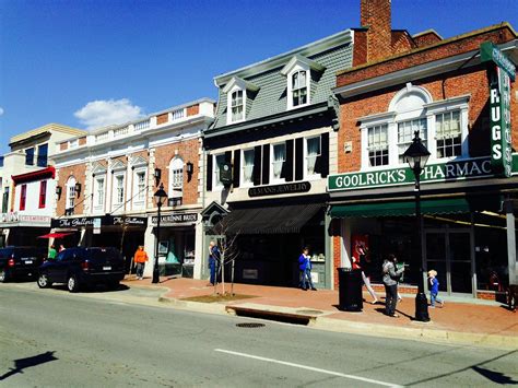 historic old town fredericksburg va.